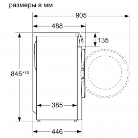 Стиральная машина узкая Bosch WLP24261OE