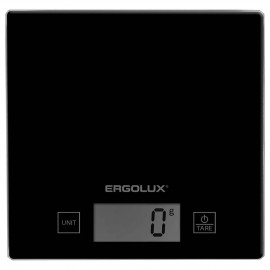 Весы кухонные Ergolux ELX-SK01-С02 черные