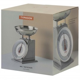 Весы кухонные Typhoon Living 1400.149V Grey