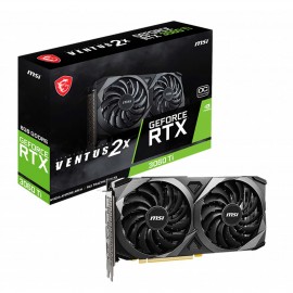 Видеокарта MSI PCIE16 RTX 3060TI VENTUS 2X OC LHR 8GB