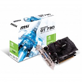 Видеокарта MSI PCIE16 GT730 4GB DDR3 