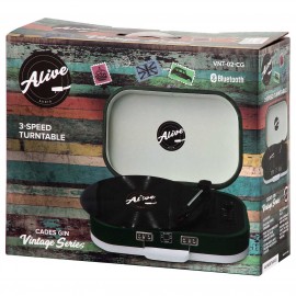 Виниловый проигрыватель Alive Audio VINTAGE Cades Gin (VNT-02-CG)