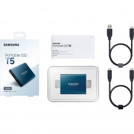 Внешний диск SSD Samsung Т5 500GB Blue (MU-PA500B/WW)