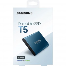 Внешний диск SSD Samsung Т5 500GB Blue (MU-PA500B/WW)