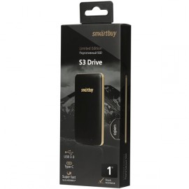 Внешний диск SSD Smartbuy 1TB S3 Drive Black