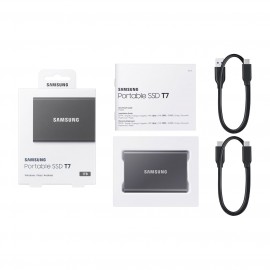 Внешний диск SSD Samsung T7 1TB Black (MU-PC1T0T/WW)