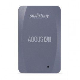 Внешний диск SSD Smartbuy Aqous A1 256GB USB 3.1 grey (SB256GB-A1G-U31C) 