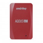 Внешний диск SSD Smartbuy Aqous A1 512GB USB 3.1 red (SB512GB-A1R-U31C)