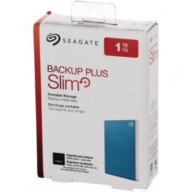 Внешний жесткий диск 2.5" Seagate 1TB Backup Plus Slim, Blue