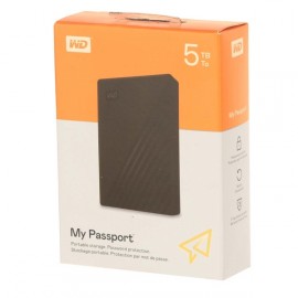 Внешний жесткий диск 2.5" WD My Passport Black 5TB (WDBPKJ0050BBK-WESN)