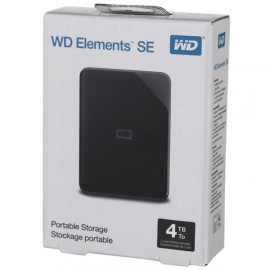 Внешний жесткий диск 2.5" WD 4TB Elements SE (WDBJRT0040BBK-WESN)