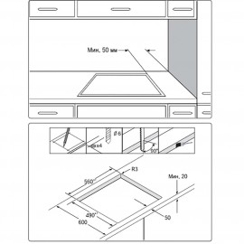 Встраиваемая электрическая панель Samsung NZ64T3516BK 