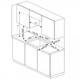 Встраиваемая индукционная панель Grundig GIEI624470PF