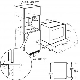 Встраиваемый винный шкаф AEG KWK884520M