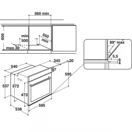 Электрический духовой шкаф Hotpoint-Ariston 7OFI4 851 SH IX HA