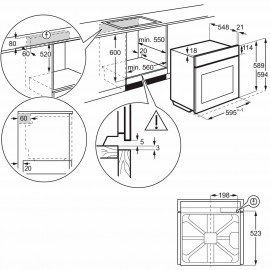 Электрический духовой шкаф Electrolux Intuit 600 OED3H50TX