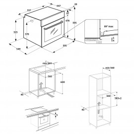 Электрический духовой шкаф Hotpoint-Ariston FA3 841 H IX HA