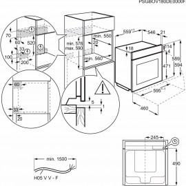 Электрический духовой шкаф Electrolux Intuit 700 OKE5H71X 