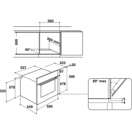 Электрический духовой шкаф Hotpoint-Ariston FA4 841 JP IX HA