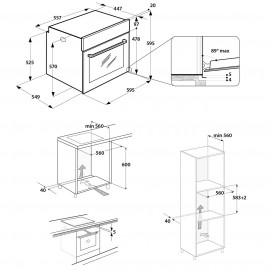 Электрический духовой шкаф Hotpoint-Ariston FA3 841 H BL HA