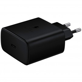 Сетевое зарядное устройство с кабелем Samsung EP-TA845 USB Type-C 45W Black