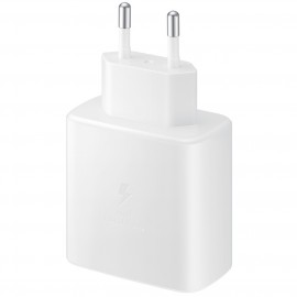 Сетевое зарядное устройство с кабелем Samsung EP-TA845 USB Type-C 45W White