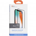 Защитное стекло InterStep 3D Full Cover для iPhone 11 Pro Черн.рамка